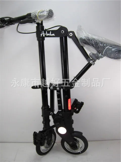 8-Inch Folding Bicycle Multi-Function Mountain Bike Ultralight Portable Bicycle Foldable Mini Non-Slip Road Bike for Kids Adult
