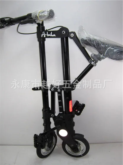 8-Inch Folding Bicycle Multi-Function Mountain Bike Ultralight Portable Bicycle Foldable Mini Non-Slip Road Bike for Kids Adult