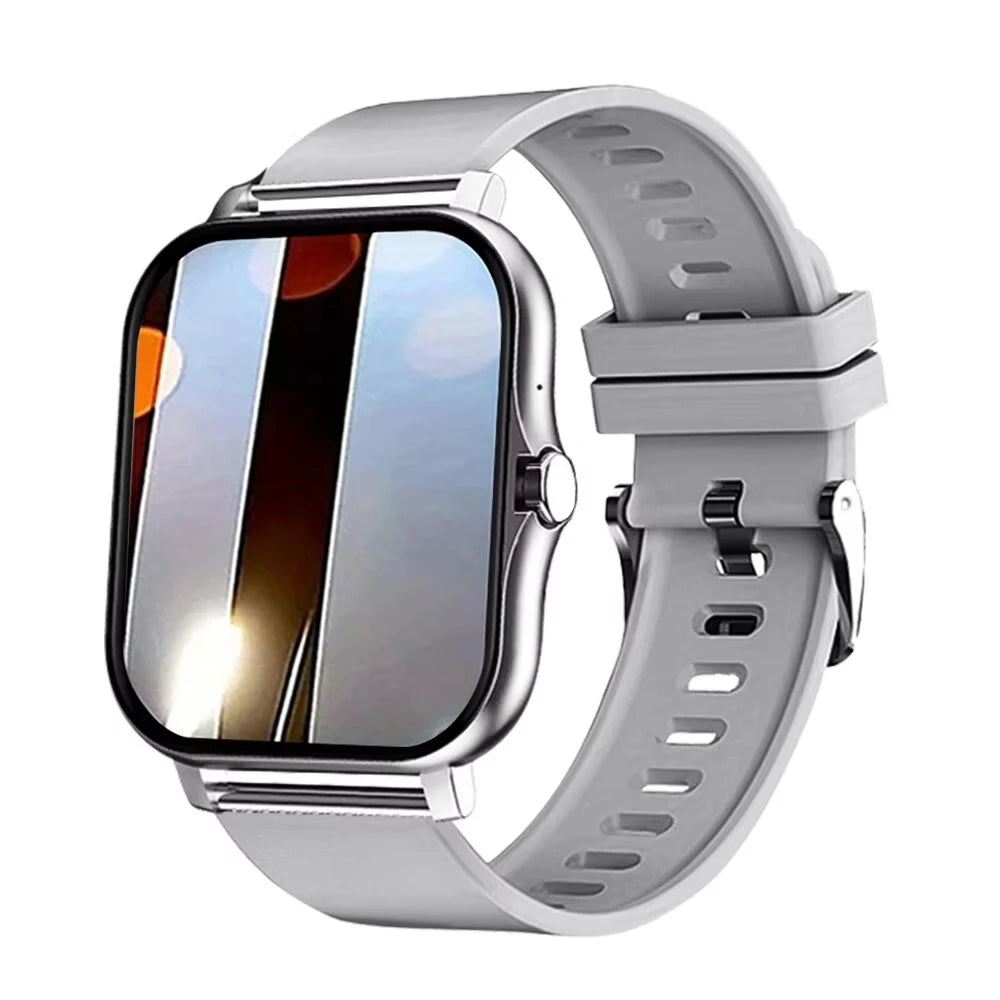 LAXASFIT 2026 New Smart Watch Bluetooth Talk Full Touch Screen Heart Rate Monitor Sports Fitness Smart Watch Men Women Gift
