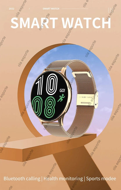 Women Bluetooth Call Smart Watch Heart Rate Blood Oxygen Monitor Smartwatches Waterproof Sports Men Smartwatch For Android IOS