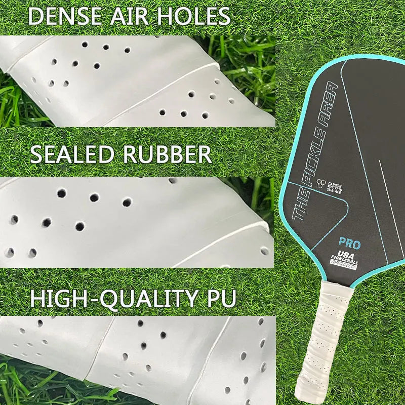 LEATOU 16MM T700 Pickleball Paddle Carbon Fiber Pickleball Racket USAPA Approved Durable Professional Game Supplies