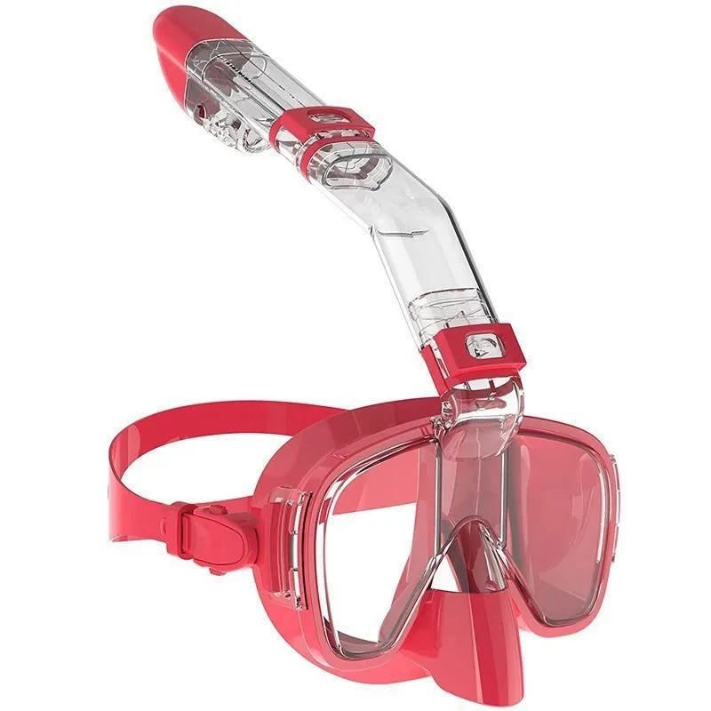 Breathable Diving Mask: Waterproof, Anti-Fog, Full-Dry Snorkel Mask for Adults