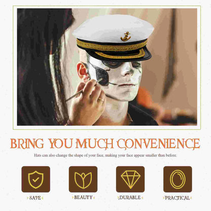 Captain Hat Adult Men Hats For Party Women Costumes Captains Boating Sailor Caps Fashion Decor