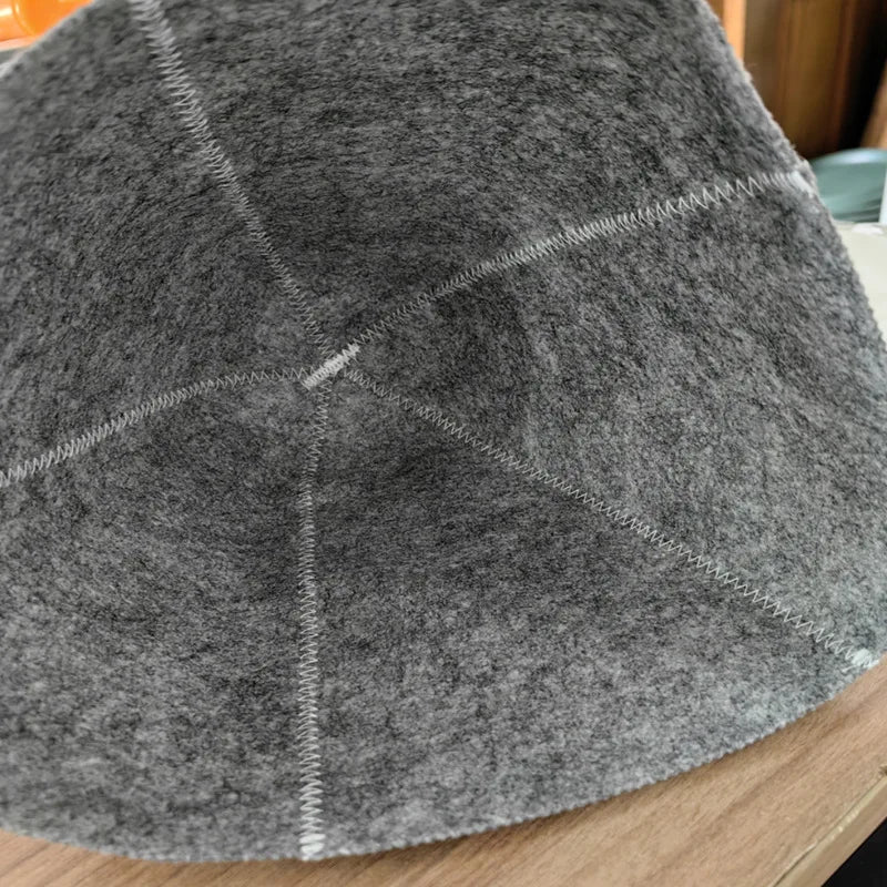Sauna Hats, Sauna Caps Sauna Hats Sauna Accessories Felt Sauna Cap for Men and Women Home Sauna Steam Cap for Steam Room
