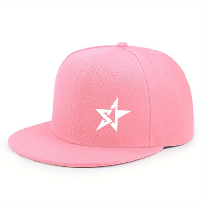 Hats for women in spring and summer, outdoor flat brimmed hats for men, hardtop breathable wide brimmed hip-hop hats, American s