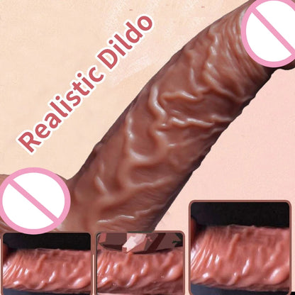 Realistic Long Dildos Sex Toys for Women Suction Cup Masturbator Big Dick Vibrator Anal Penis Dildo Adult Sex Toy Supplies 18+