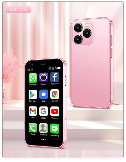 SOYES XS15 Mini Android8.1 Smart Phone 3.0 Inch Display 2GB RAM 16GB ROM Dual SIM Standby Play Store 3G Little Phone