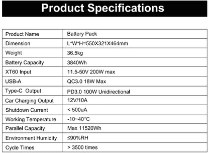 【Hot】Hot Selling Main Station Expanded Power Generator for Home Use with 400w Solar Panels Solar Power Station