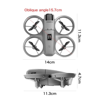 NEW Drones D16 GPS 8K Professional HD 180° Dual Camera 5G WIFI Brushless Motors Obstacle Avoidance FPV Foldable Quadcopter Drone
