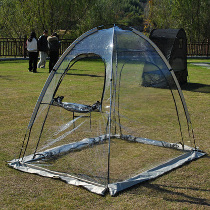 All Weatherproof Shelter,720°View Weather Tent,2 Person Instant Tent,Outdoor Transparent Tent for Sport Event,Camping