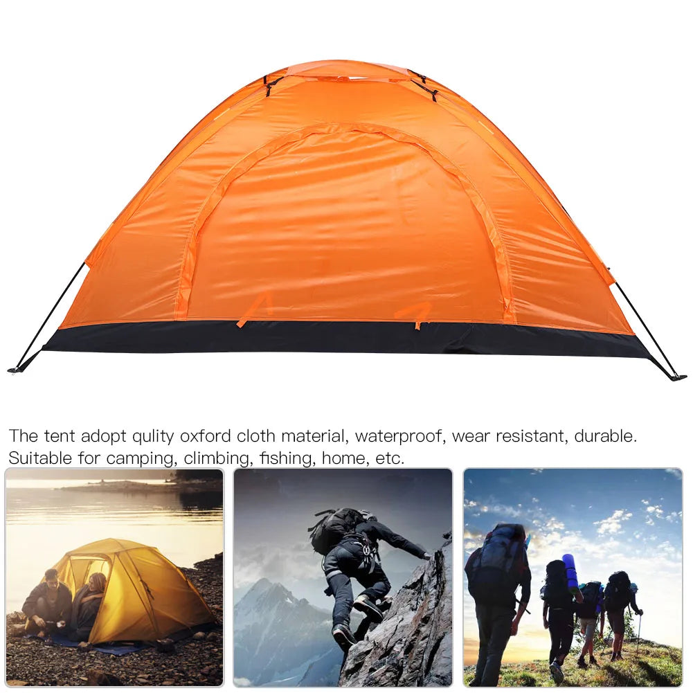 Camping Tent Leisure Tent Fishing Tent Outdoor Single Person Leisure Waterproof Tent for Camping Fishing Climbing Outdoor Tent