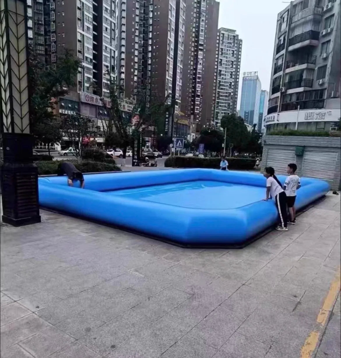 Hot Sale Large Colorful PVC Inflatable Water Swimming Pool / Inflatable Adult Swimming Pool for Sale Inflatable Pool for Event
