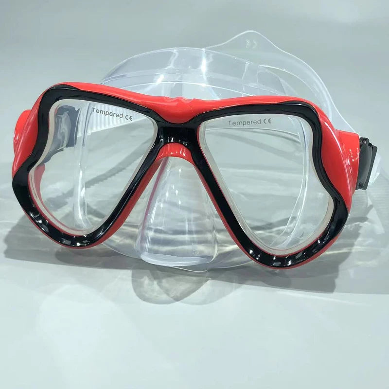 Diving Masks for Adults Snorkeling Breath Tube Set Glasses for Women Men Anti-slip Buckle Masks