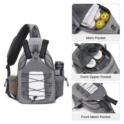 Large Capacity Pickleball Backpack Pickleball Paddle Bag for Pickleball Tennis Travel for Men and Women Pickleball Bag
