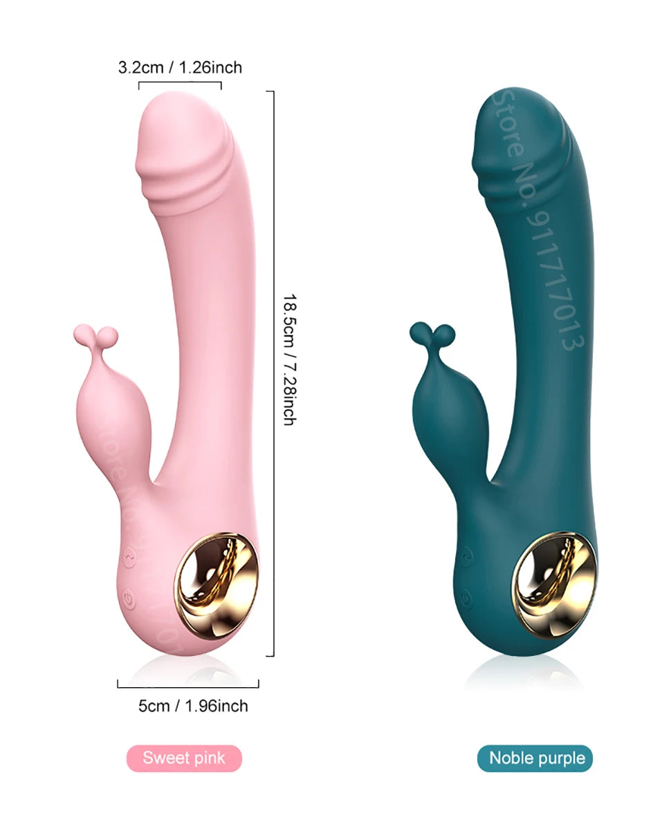 Powerful G Spot Vibrator for Woman Clit Clitoris Stimulator Massager Female Masturbator Dildo Vibrating Sex Toys Goods Adults 18