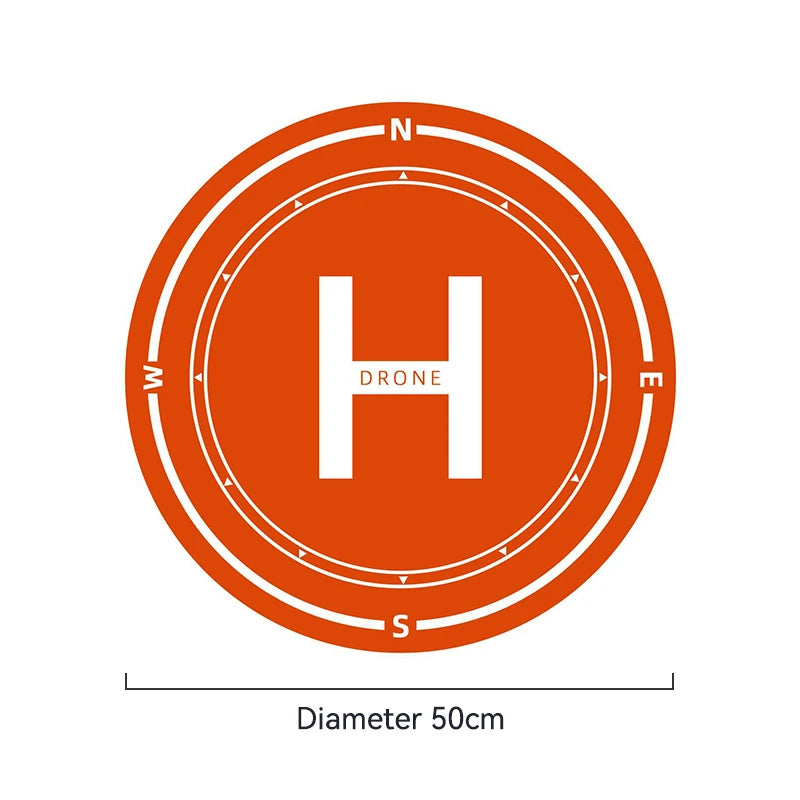 40/50/60CM Universal Drone Landing Cushion Foldable Felt UAV Fall-off Buffer Pads Waterproof Lightweight Drone Accessories