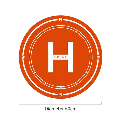 40/50/60CM Universal Drone Landing Cushion Foldable Felt UAV Fall-off Buffer Pads Waterproof Lightweight Drone Accessories