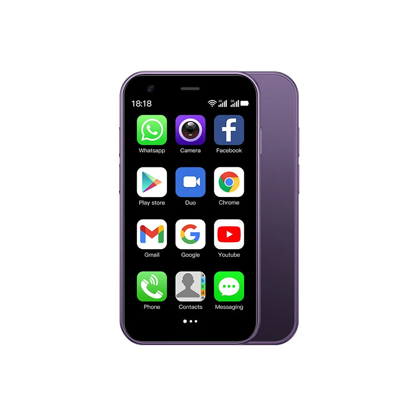 3-inch mini smartphone with 3G network 2+16GB, suitable for students, backup phone for internet addiction