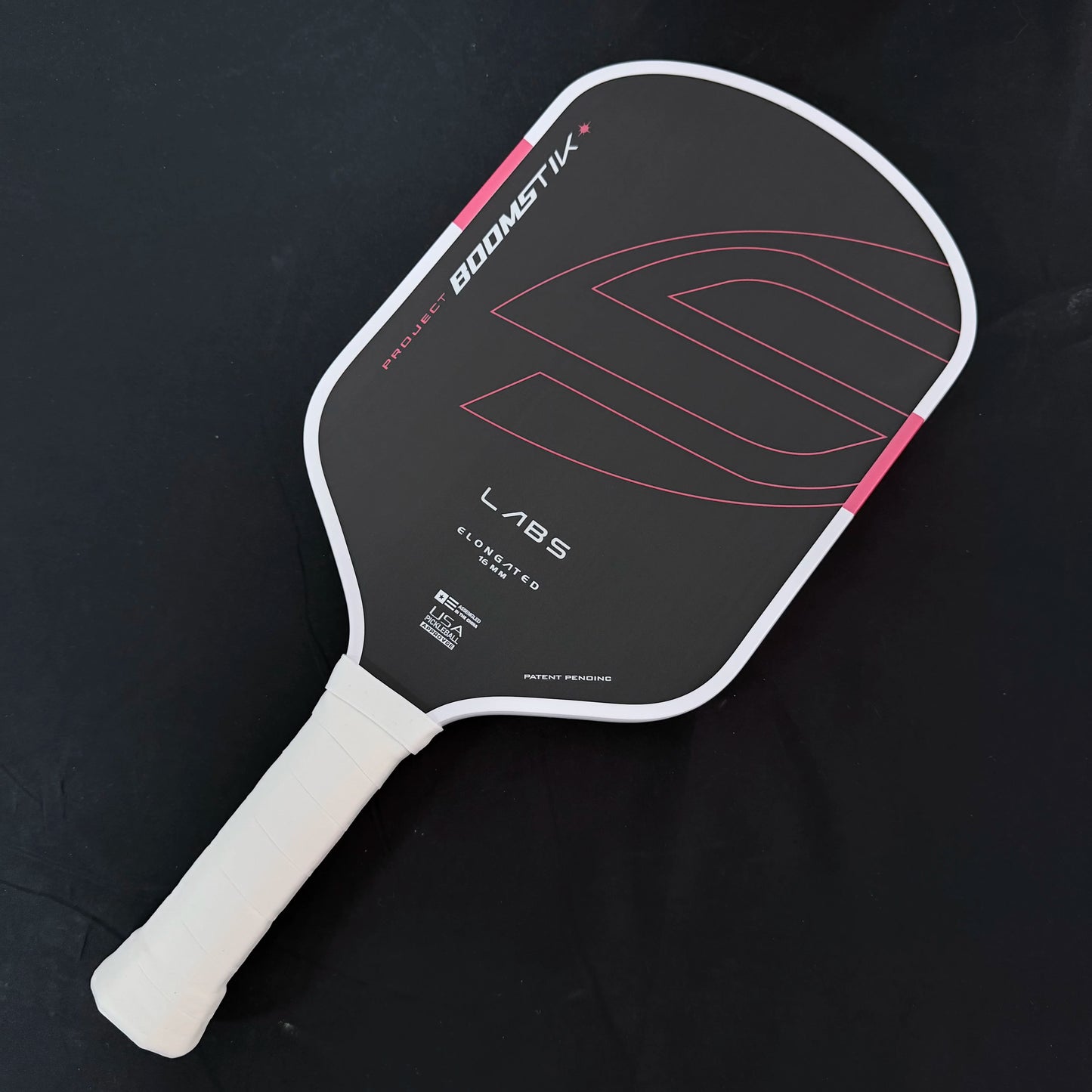 LABS Project Boomstk Elongated Pickleball Paddle 16mm Boom Core Racket Pure Foam Paddle