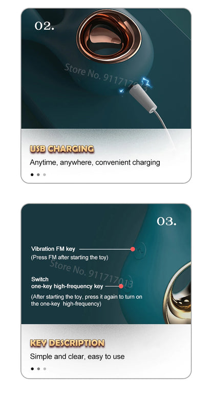 Powerful G Spot Vibrator for Woman Clit Clitoris Stimulator Massager Female Masturbator Dildo Vibrating Sex Toys Goods Adults 18