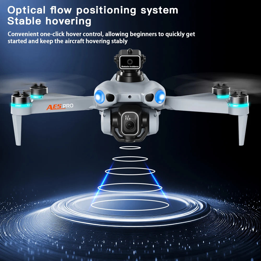 2026 Drone  Optical Flow Drone with Camera HD Camera Foldable Brushless Dron Helicopter WIFI Aerial Photography