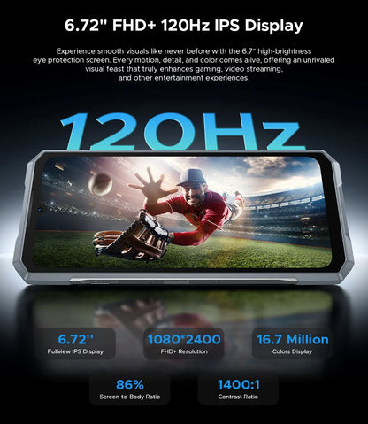 World Premiere DOOGEE Blade GT Pro 5G Rugged Phone LED Light Effect 12GB 512GB 10.5mm Ultra-thin 100MP AI Camera 5800mAh Battery