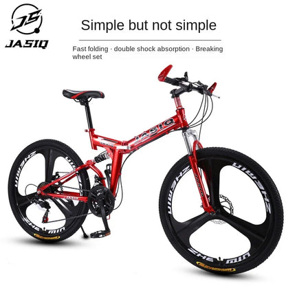 Mountain Bikes Adult Bikes Men's And Women's Variable Speed Bikes Dual Shock Absorbing Folding Mountain Bikes Student Bikes