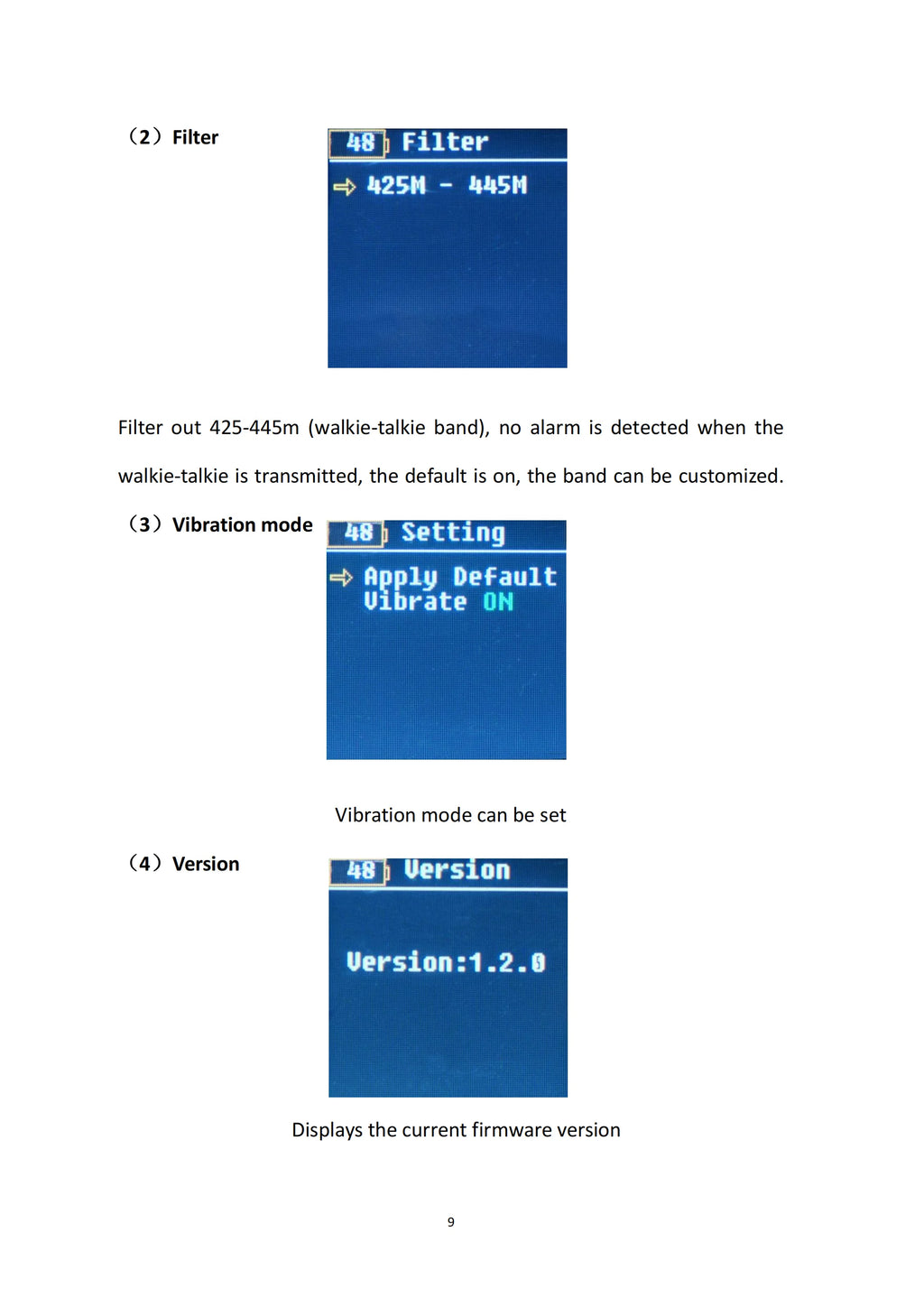Drone Detector 2KM Long Distance UAV Detection Device Handheld 30-6400MHz Detection Drone Alarm Drone Video Transmission Signals