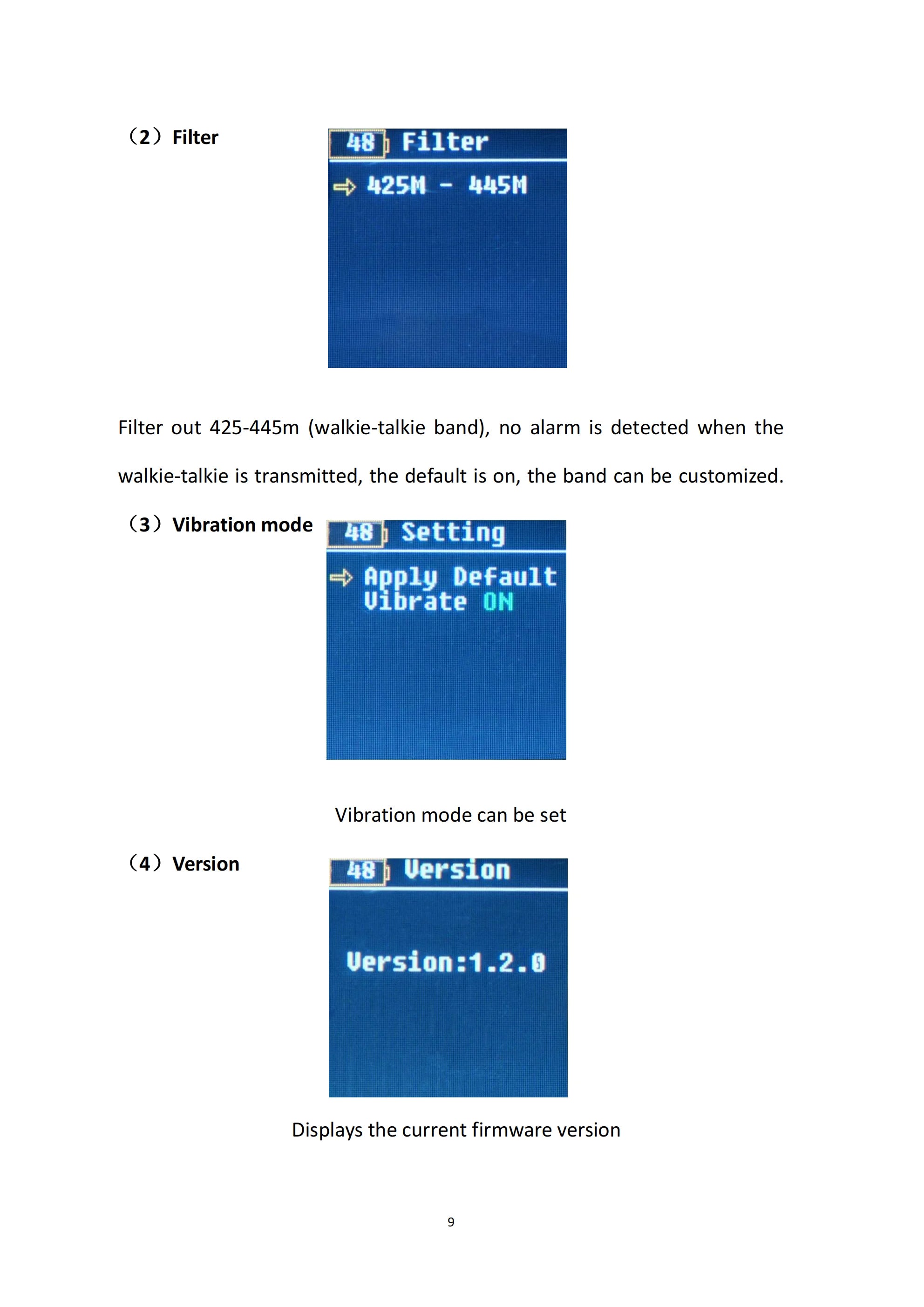Drone Detector 2KM Long Distance UAV Detection Device Handheld 30-6400MHz Detection Drone Alarm Drone Video Transmission Signals