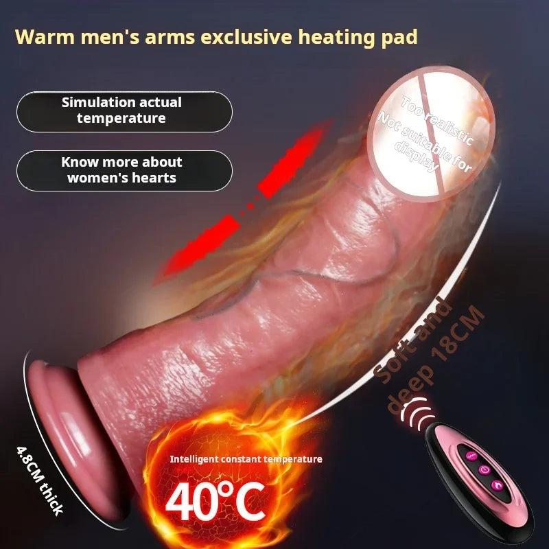 Realistic Dildo Penis, Wireless Remote Control, Vibrating Massager, Female Sex Toys, Anal Plug Masturbator 18 + Adult Products