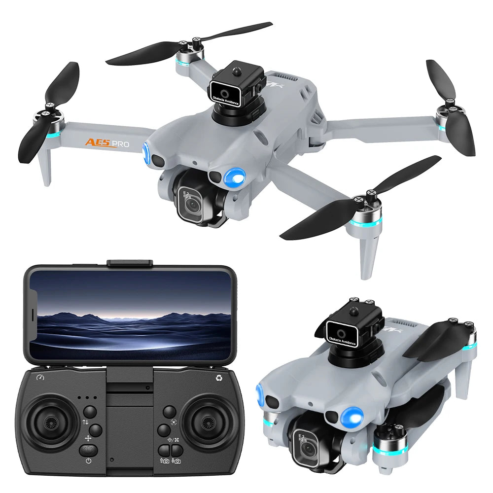 2026 Drone  Optical Flow Drone with Camera HD Camera Foldable Brushless Dron Helicopter WIFI Aerial Photography