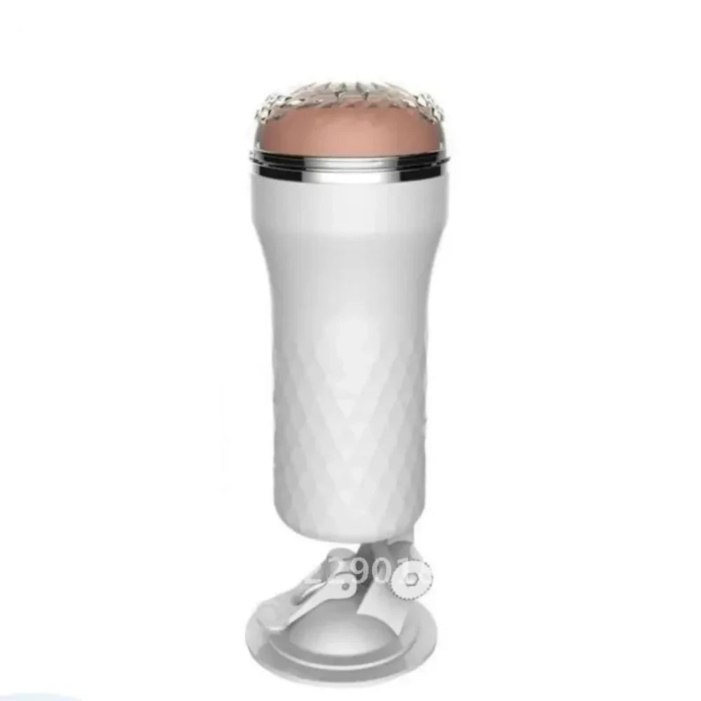 Adult Erotic Toys Male Masturbator Cup Realistic Rubber Vagina Prostate Massage Deep Throat Artificial Vagina Sex Toy for Men