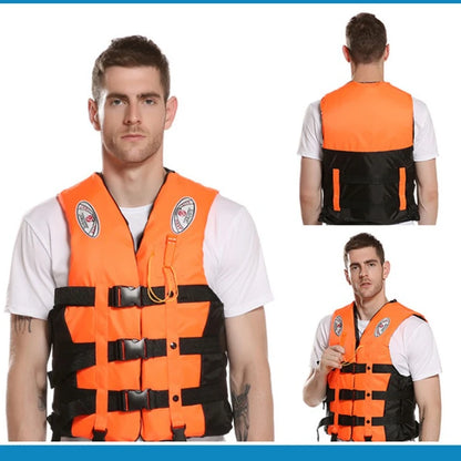 Sizes S-XXXL Outdoor Adult Water Activity Lifejacket Adjustable Buoyancy Lifejacket Polyester Children's Lifejacket with Whistle