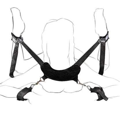 Adult Game Sexy Toys For Men Women BDSM Bondage Adjustable Handcuffs Ankle Straps Fetish No Vibrator Erotic Sex Shop 18+