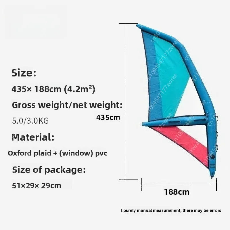 Paddle Board Windsurfing Inflatable Windsurfing Hand Kiteboard Water Skiing Wind Wing Board