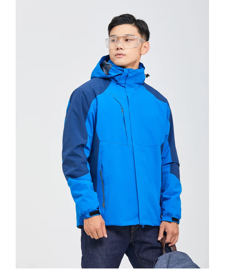 Jackets for Men's Winter Wear Windproof Keep Warm Waterproof Climbing Hiking  Mountaineering Clothing Coat Soft Shell Jackets