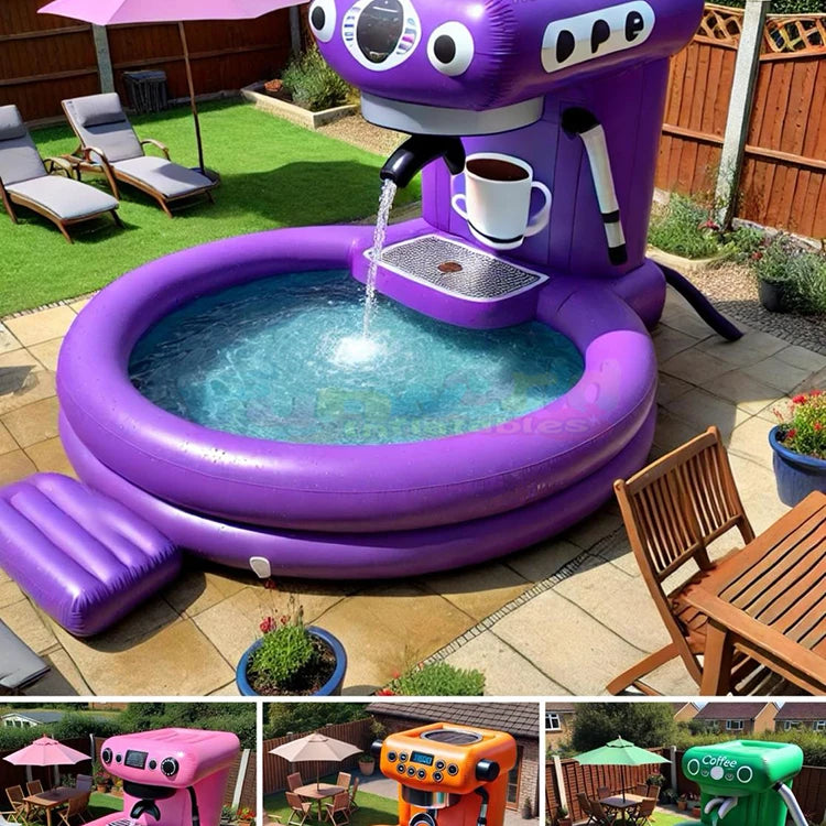 Summer Party Outdoor Pool Water Recreation Inflatable Airplane Swimming Float Seat Boat Pool for Toddler and Kids