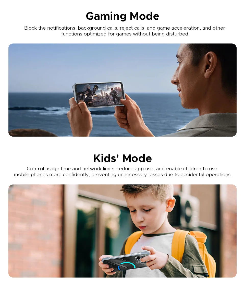 World Premiere DOOGEE Blade GT Pro 5G Rugged Phone LED Light Effect 12GB 512GB 10.5mm Ultra-thin 100MP AI Camera 5800mAh Battery