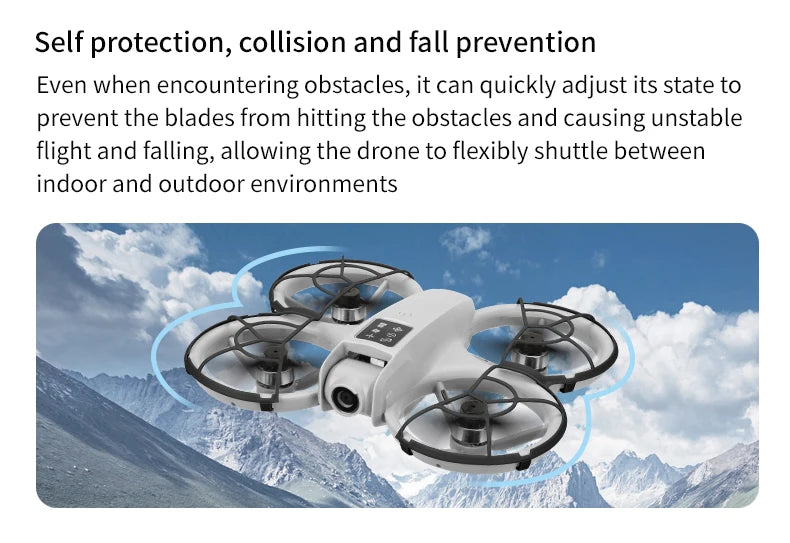 RC Dron with Glasses WIFI FPV H36 Drone Wide Angle HD 4K Camera Height Hold RC Foldable Quadcopter Dron Helicopter Toys Gifts