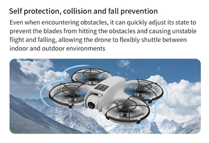 RC Dron with Glasses WIFI FPV H36 Drone Wide Angle HD 4K Camera Height Hold RC Foldable Quadcopter Dron Helicopter Toys Gifts