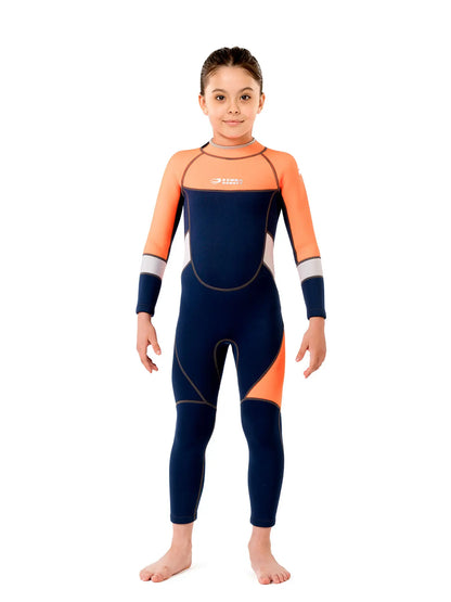 Kids Wetsuit for Boys Girls Toddler  2.5MM Neoprene Long Sleeve Wet Suits for Swimming