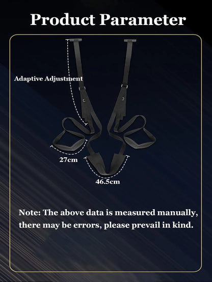 Hanging Sex Door Swing BDSM Sex Toys for Couples Fetish SM Bondage Restraints Adults Games Sex Furniture Swings Over The Door