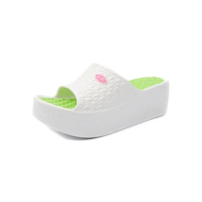 Summer Woman Slippers Thick Bottom Platform Open Toe Females Shoes Solid Non Slip Ladies Sandals Wear-resistant Slides 2022 New