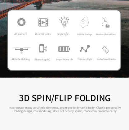 2025 E88 Pro WiFi FPV Drone - Single/Dual 4K/1080P Camera, Wide-Angle HD, Altitude Hold, Foldable Quadcopter RC Helicopter Toy