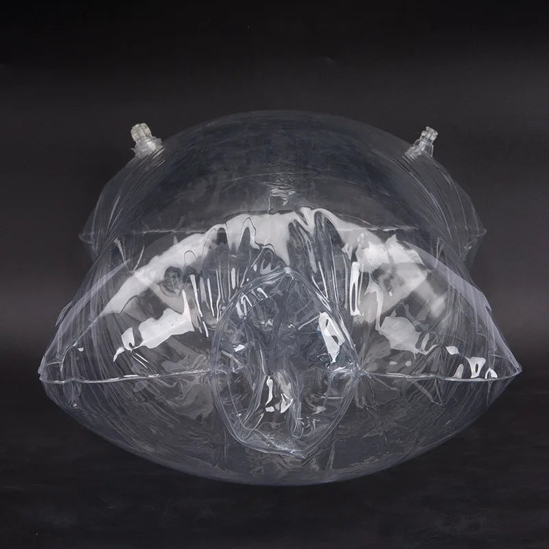 Adult Sex Toys Double Head Transparent Inflatable Doll Sex Pillow Male Aircraft Cup Accessories Adult Erotic Products Sm Games