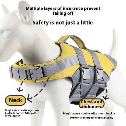 Dog Life Jacket Summer Safety Clothes Dog Life Vest Swimming Clothes Swimwear Pet Coat Jacket