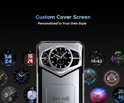 Global Version DOOGEE S200 5G Rugged Phone 12GB +256GB 6.72" Display 100MP AI Main Camera 10100mAh Mobilephone Android 16 NFC
