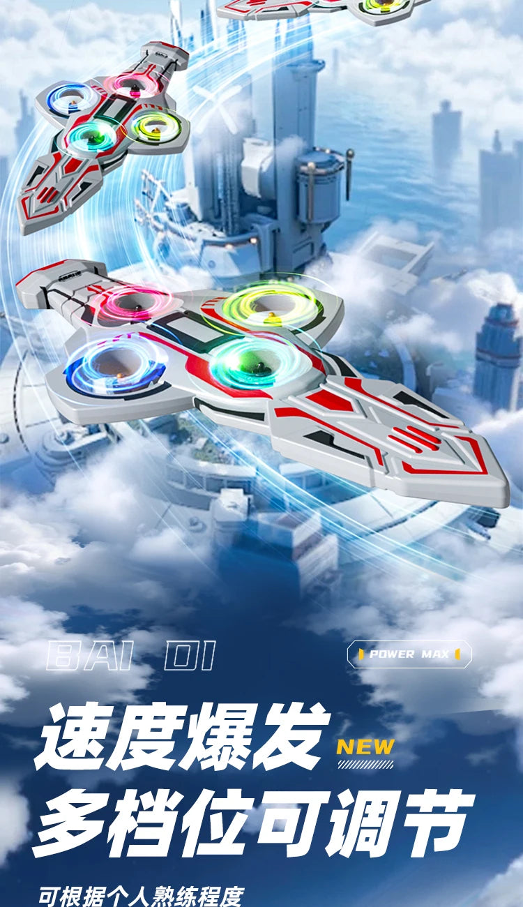 New Remote Flying Sword Interactive Flying Sword Drone With 1 Batteries 6-Axis Gyro Stabilizer Easy To Fly  For Beginners Adults