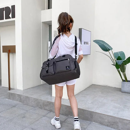 Large Crossbody Duffle Fashion Women's Travel Bag - Casual Sport Shoulder Handbag for Men Quality Luggage Bag