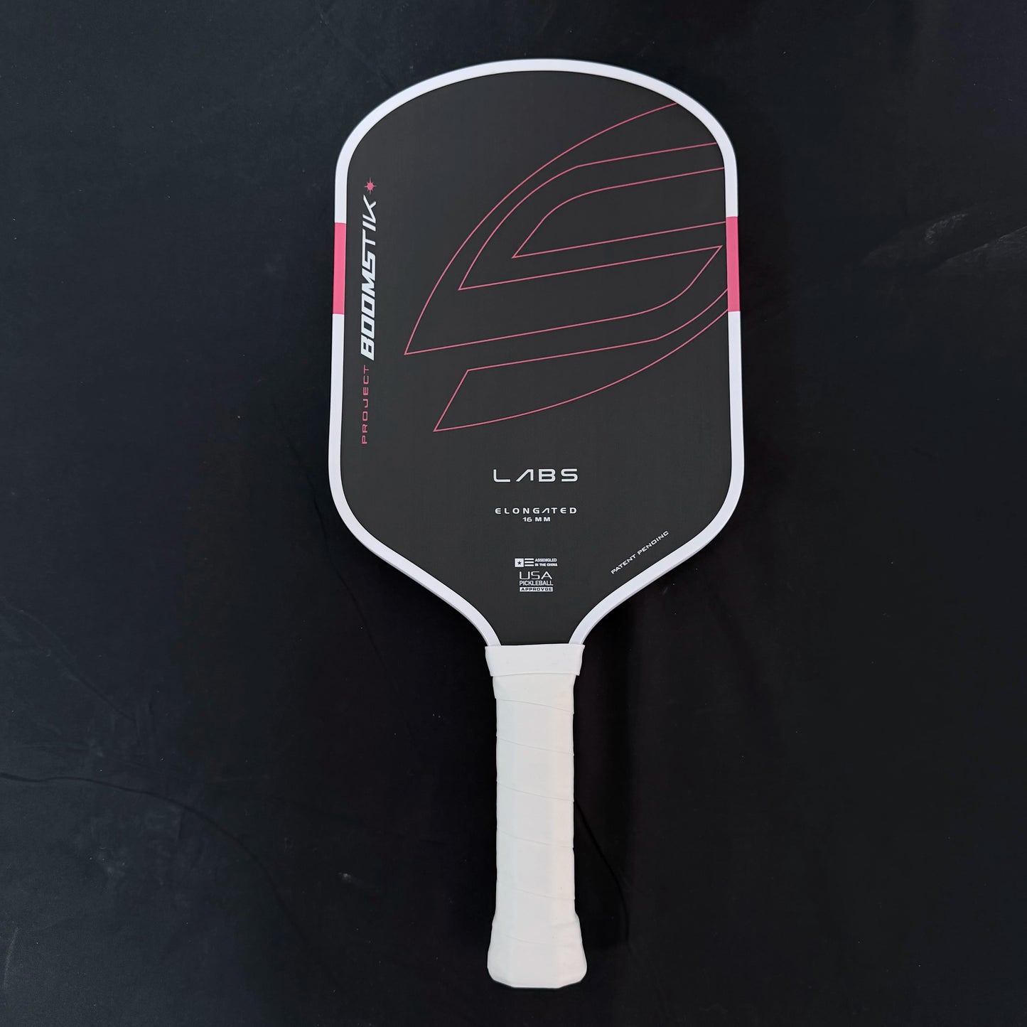 LABS Project Boomstk Elongated Pickleball Paddle 16mm Boom Core Racket Pure Foam Paddle